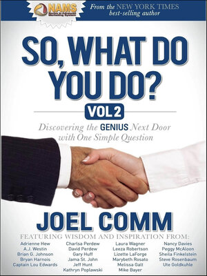 cover image of So What Do YOU Do?